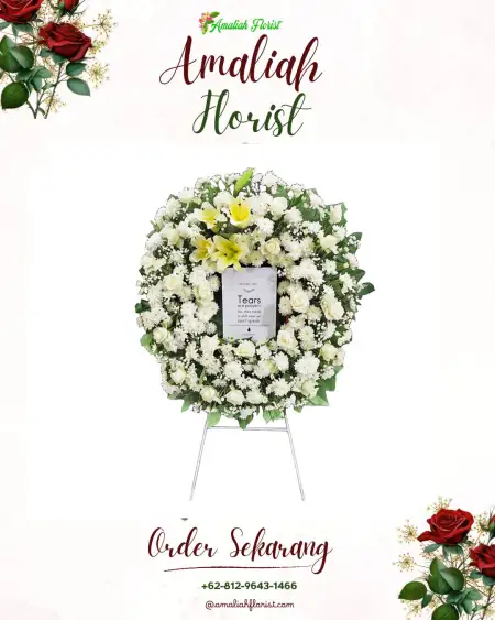 Krans Bunga Duka Siding